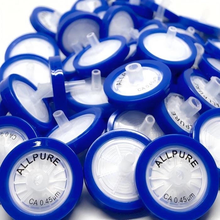 Filtration Teches - Cellulose Acetate (CA) Syringe Filter 0.45μm/25mm, 100/Pk